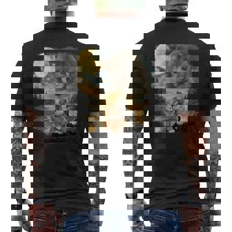 Punch Baby Monkey Japanese Macaque Monkey Lovers Men's T-shirt Back Print | Seseable UK