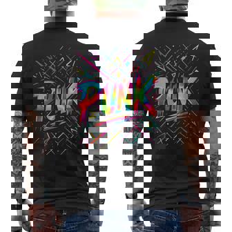 Punk Alternative Music Rock Art Tank Top Men's Back Print T-Shirt | Mazezy