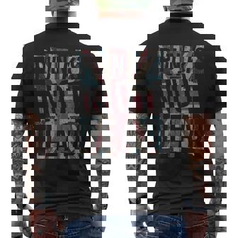 Punk's Not Dead -Intage Uk London Flag Punk Is Not Dead Camiseta Hombre Estampado Espalda - Regaloses