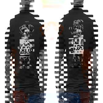 Puppy Lover Pet Lover Owner German Wirehaired Pointer Men's Back Print T-Shirt | Mazezy