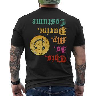 This Is My Purim Costume Men's T-shirt Back Print - Thegiftio UK