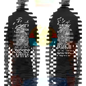 Pyrite Because Gold Is For Quitters Cute Earth Science Lover Tank Top Men's Back Print T-Shirt | Mazezy