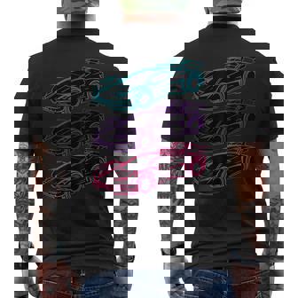 Racing Cars Motorsport Men's Back Print T-Shirt | Mazezy