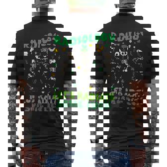 Radiology Let's Radiate Some Luck Radiology St Patrick's Day Men's T-shirt Back Print - Thegiftio