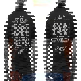 The Raki Legend Istanbul Turkish Türkei Turkey Türkiye メンズTシャツ バックプリント - Kawaiitshirt