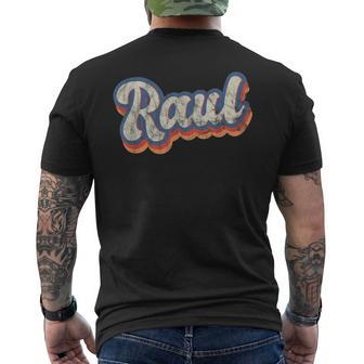 Raul Camisa Con Nombre Personalizado De Los Años 70 Camiseta Hombre Estampado Espalda - Regaloses