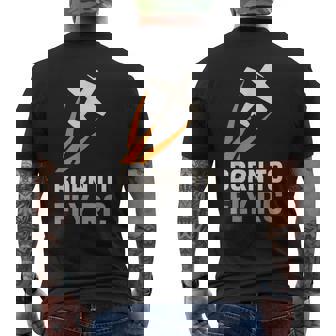 RC Plane Helicopter Pilot Remote Control Flying Hobby Men's Back Print T-Shirt | Mazezy