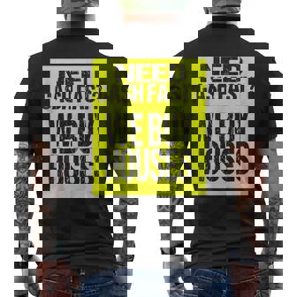 Real Estate Investor We Buy Houses House Buyer Tank Top Men's Back Print T-Shirt | Mazezy