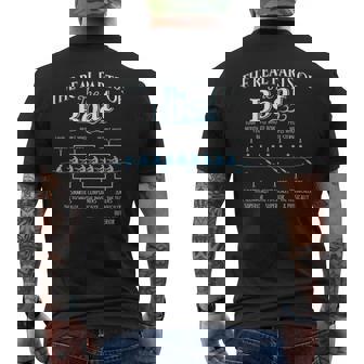 The Real Parts Of The Boat Rowing Men's Back Print T-Shirt | Mazezy