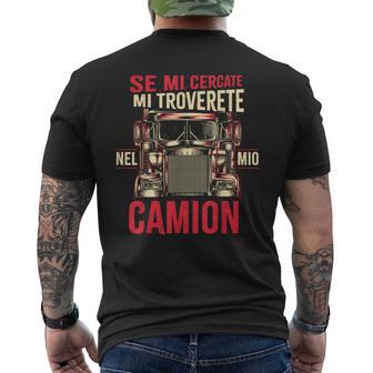 Regalo Camionista Camion Compleanno T-shirt da uomo con stampa posteriore - Novitaregali
