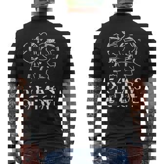 Regalo Del 5º Aniversario Para Parejas 5 Años De Amor Camiseta Hombre Estampado Espalda - Regaloses