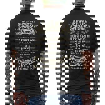 Regalos De Cumpleaños Número 50 Para Hombres De 50 Años Noviembre De 1975 Camiseta Hombre Estampado Espalda - Regaloses