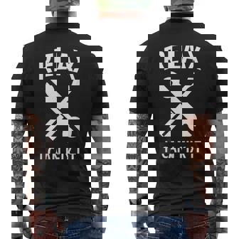 Relax I Can Fix It Father Can Repair Everything Carpenter Men's Back Print T-Shirt | Mazezy