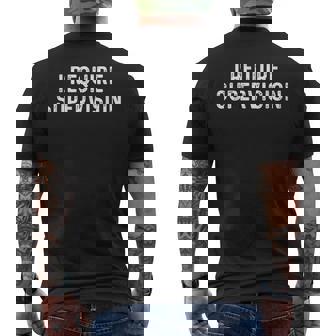 I Require Supervision Men's T-shirt Back Print | Seseable UK