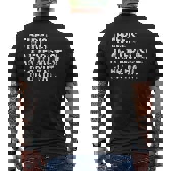 There's An Exercise For That Physical Therapy Therapist Men's T-shirt Back Print - Thegiftio