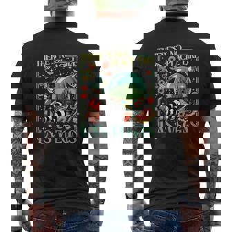 There's No Place Like Las Vegas Men's Back Print T-Shirt | Mazezy