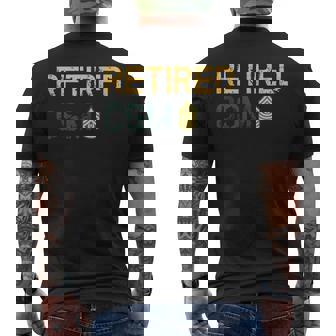 Retired Command Sergeant Major CSM Patriot Freedom Tank Top Men's Back Print T-Shirt | Mazezy