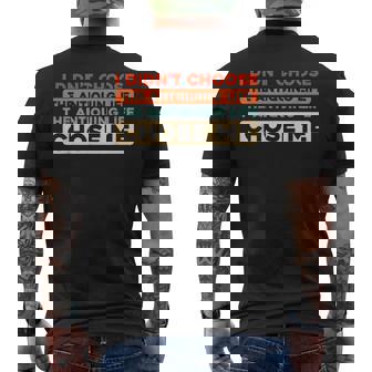 Retro Antiquing Collector Vintage Antiques Men's Back Print T-Shirt | Mazezy