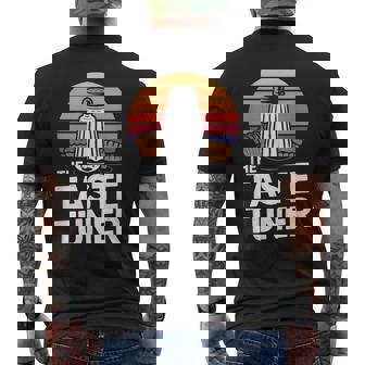 Retro Baking Recipes Baking Queen Home Baking Cookies Men's Back Print T-Shirt | Mazezy