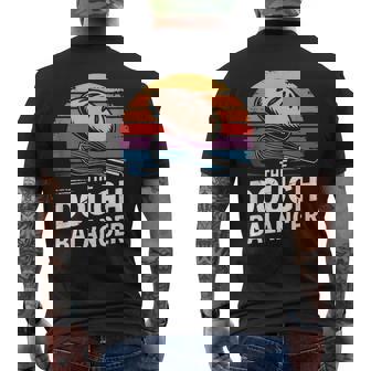 Retro Baking Vintage Cooking Baking Queen Casserole Men's Back Print T-Shirt | Mazezy