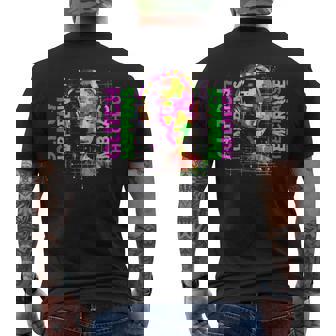 Retro Gaming Glitch Happens Embrace Chaos Pop Art Men's Back Print T-Shirt | Mazezy