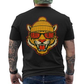 Retro-Grambling Hbcu Africa Historical Black College Alumni Men's T-shirt Back Print - Seseable