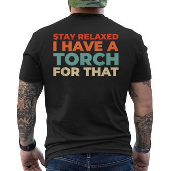 Retro Pressure Fabrication Welding Vintage Boilermaker Men's Back Print T-Shirt | Mazezy