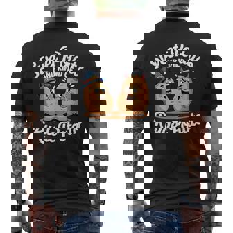 Retro Quote Sweet Potato And Kind Of Rude Classic Cute Men's Back Print T-Shirt | Mazezy