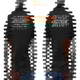 Retro Table Soccer Kicker Vintage Foosball Men's Back Print T-Shirt | Mazezy