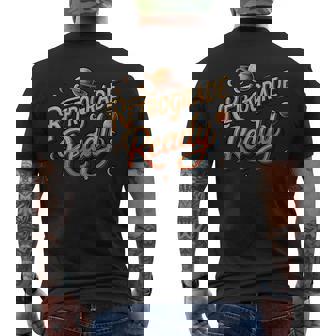 Retrograde Ready Astrology Space Planet Men's Back Print T-Shirt | Mazezy