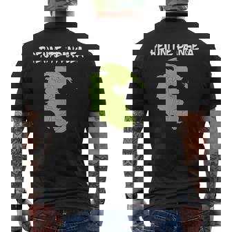 Reunite Pangea Earth Science Geologist Geology Tank Top Men's Back Print T-Shirt | Mazezy