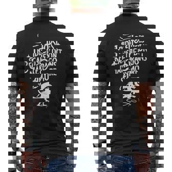 I Ride Horses Because They Don't Make Dragons Anymore Men's T-shirt Back Print | Seseable FR