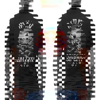 Rim Rim Grand Canyon I Hiked The Grand Canyon 2026 Tank Top Men's Back Print T-Shirt | Mazezy