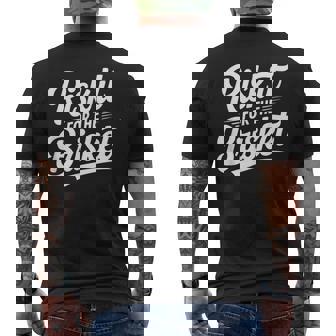 Risk It For The Brisket Bbqジョーク メンズTシャツ バックプリント - Kawaiitshirt