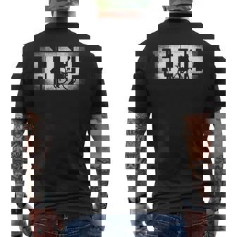 Road Bike Riding Cycling Vintage Ride Men's Back Print T-Shirt | Mazezy