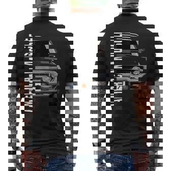 Road Runner Classic Old School American Muscle Car Men's Back Print T-Shirt | Mazezy