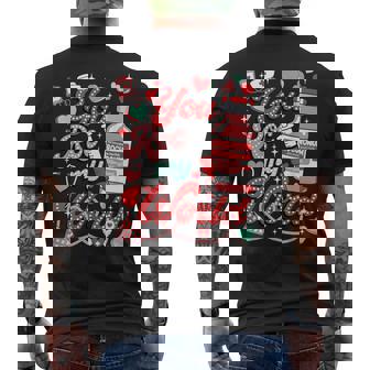 You ROC My World Nurse Valentine Day ER ED ICU NICU RN Nurse Men's Back Print T-Shirt | Mazezy