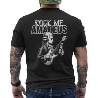 Rock Me Wolfgang Amadeus Mozart Lustig T-Shirt mit Rückendruck - Geschenkecke