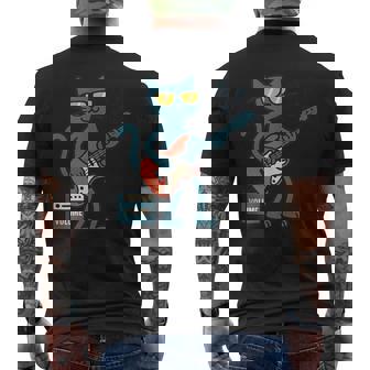 Rocker Bass Player Amp Volume Music Tank Top Men's Back Print T-Shirt | Mazezy