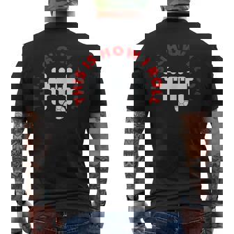 This Is How I Roll Foosball Table Soccer Costume Tank Top Men's Back Print T-Shirt | Mazezy