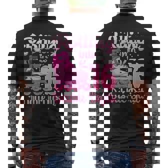 Rolling Into 16 Double Digits Roller Skate 16th Birthday Men's Back Print T-Shirt | Mazezy