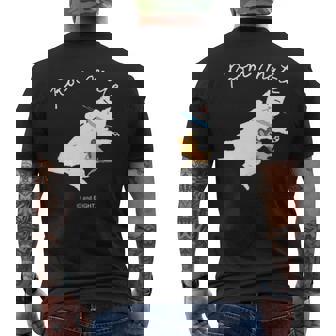 Room Mate ねこ&ねずみ お昼寝a メンズTシャツ バックプリント - Kawaiitshirt