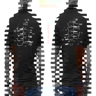 Rowing Boat Crew Rower Coxswain Sculling Tank Top Men's Back Print T-Shirt | Mazezy