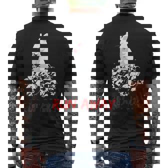 Run Away Bunny Men's T-shirt Back Print - Seseable