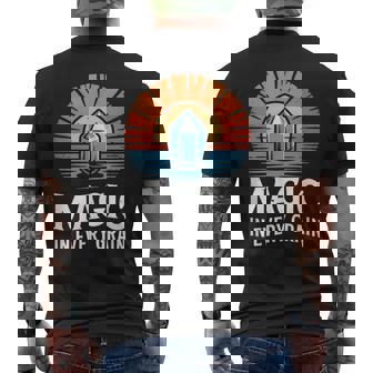 Salt Baking Queen Retro Kitchen Baking Men's Back Print T-Shirt | Mazezy