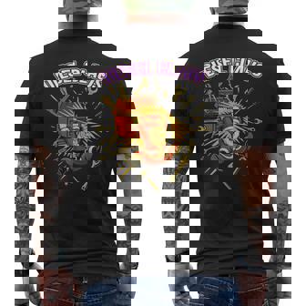 Santa Claus Slam Dunk Christmas School Bus Mechanic Tank Top Men's Back Print T-Shirt | Mazezy