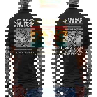 Se Mirco Non Può Aggiustarlo Nessuno Può Farlo T-shirt da uomo con stampa posteriore - Novitaregali