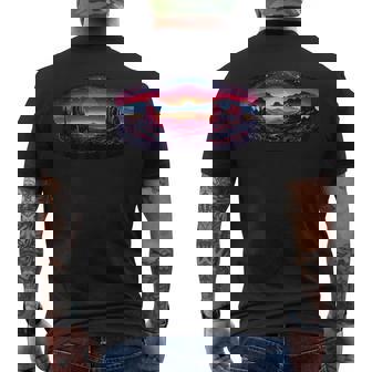 Sedona Arizona Nature Hiking Outdoor Mountain Sedona Night Men's T-shirt Back Print - Thegiftio