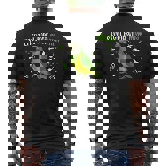 Senegal Parrot Mama Senegal Parrot Owner Senegal Parrot Mom Men's Back Print T-Shirt | Mazezy