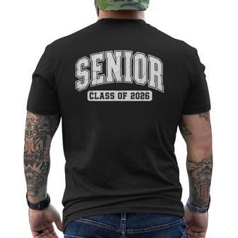 Senior 2026 Class Of 2026 Graduation 2026 Graduate Men's T-shirt Back Print - Thegiftio
